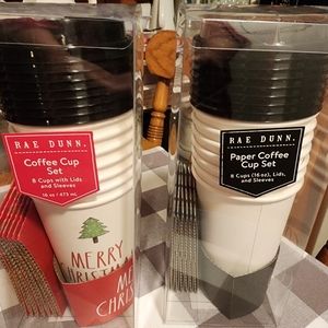 Rae Dunn disposable coffee cups